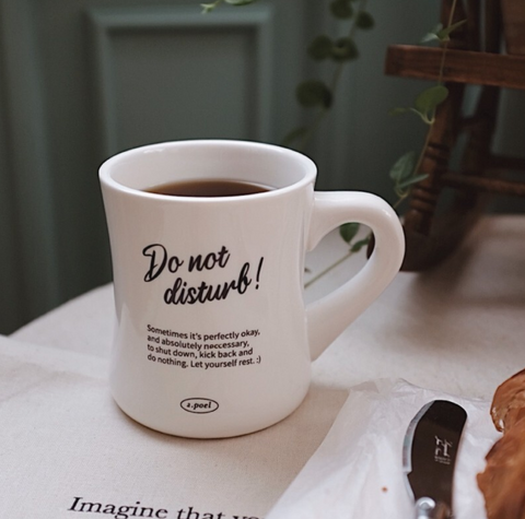 [a.poel] Do not disturb mug 360ml