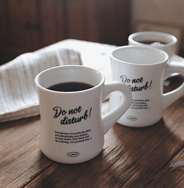 [a.poel] Do not disturb mug 360ml