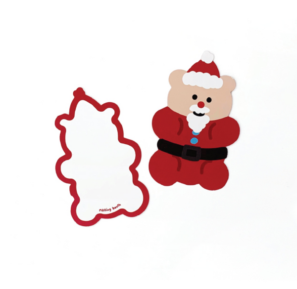 [malling booth] Santabear Christmas Card