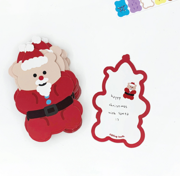 [malling booth] Santabear Christmas Card