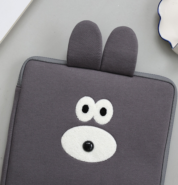 [Brunch Brother] 13" Bunny & Puppy Laptop Pouch