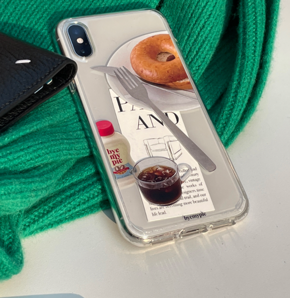 [byemypie] Bagel Morning Case