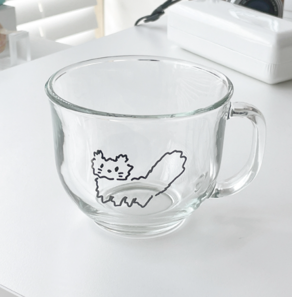 [HOOKKA HOOKKA STUDIO] Meoww Cereal Cup 470ml