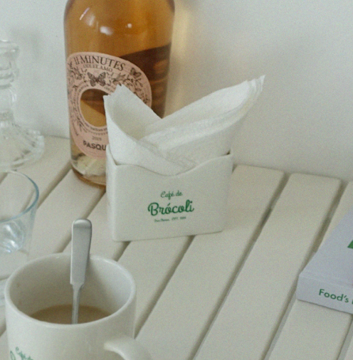 [OUR STORIES] Café de Brócoli Napkin Holder