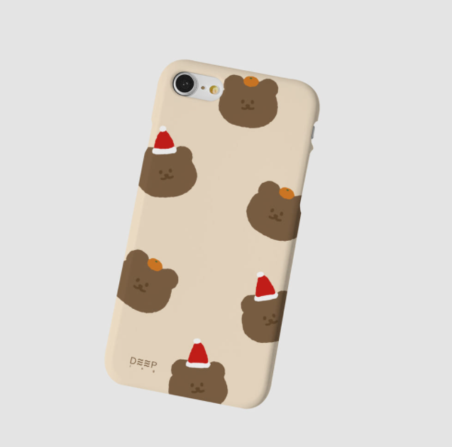 [DEEPING CASE] 산타곰 패턴 Hard Case