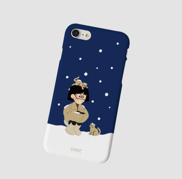 [DEEPING CASE] 스노우 Couple Hard Case