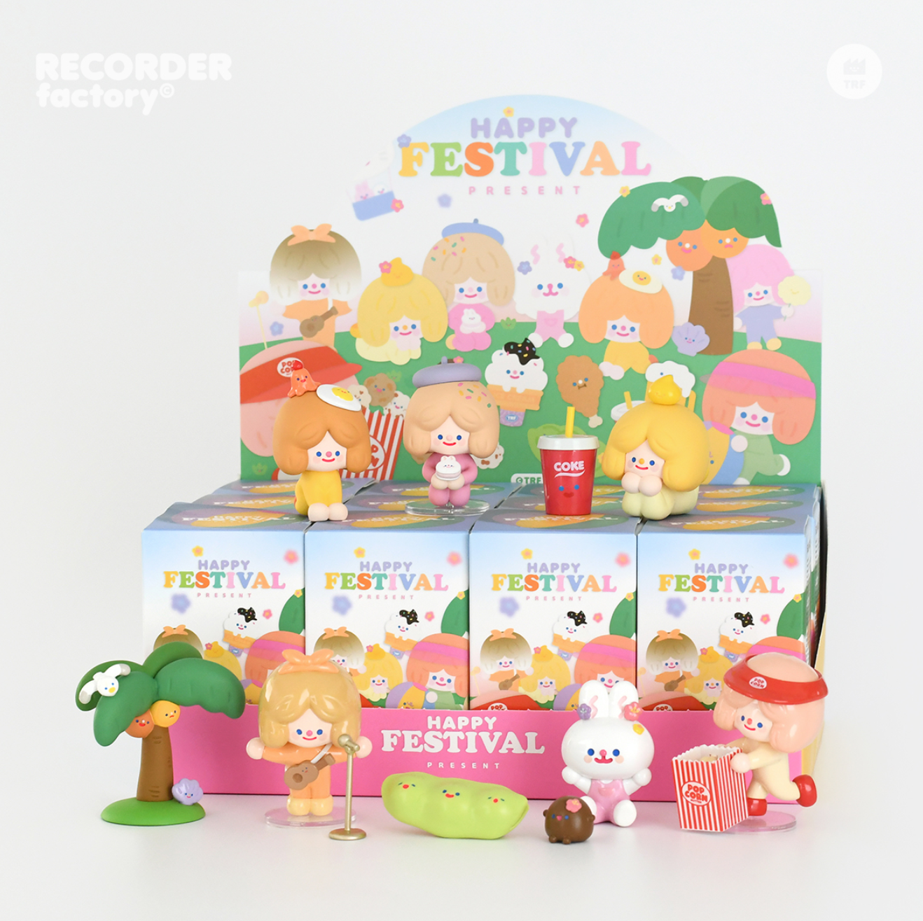 [RECORDER factory] HAPPY FESTIVAL RiCO TOY - RANDOM (1EA)