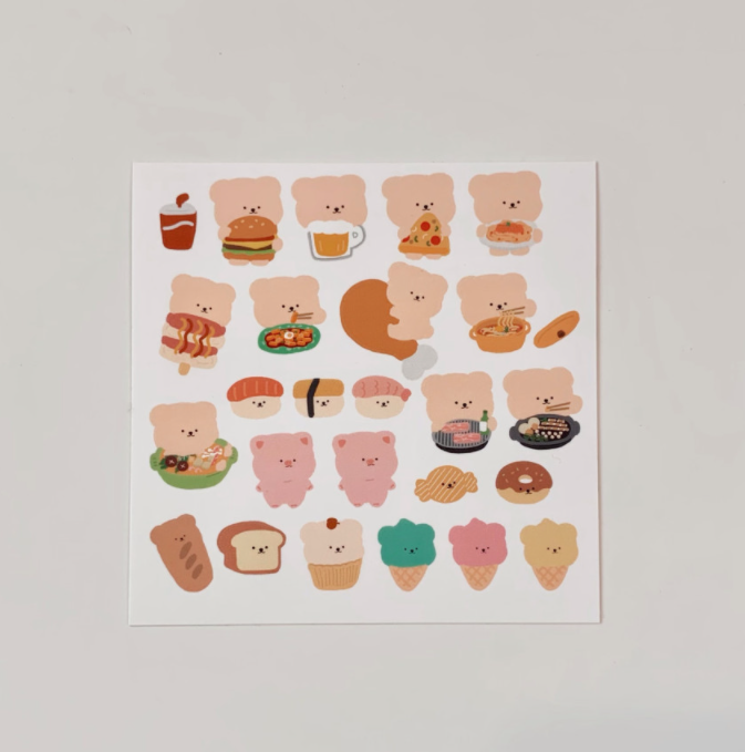 [BAMTOREE] Food Sticker