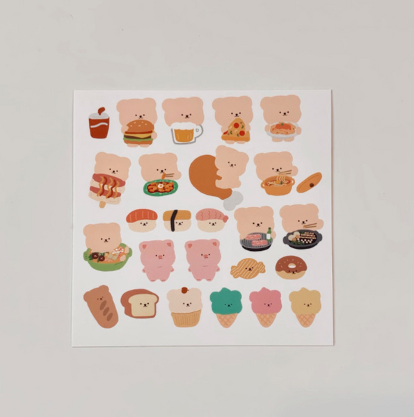 [BAMTOREE] Food Sticker