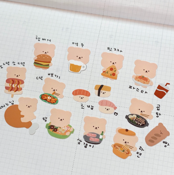 [BAMTOREE] Food Sticker