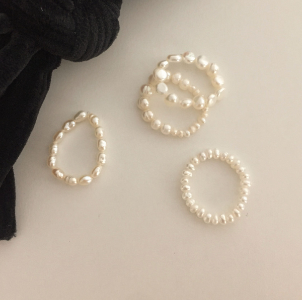 [DUNGEUREON] Pearl Ring (4Type)