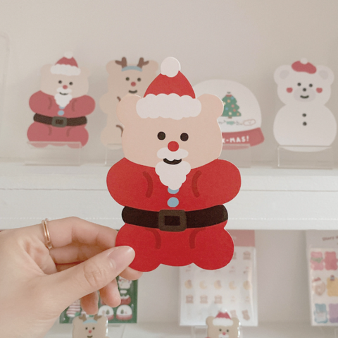 [malling booth] Santabear Christmas Card