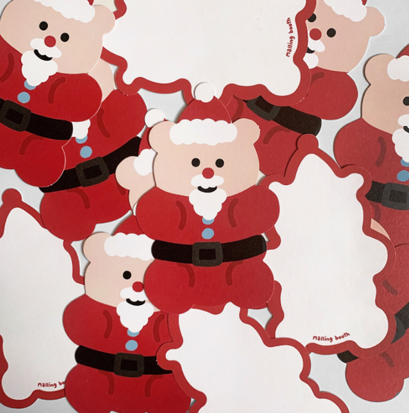 [malling booth] Santabear Christmas Card