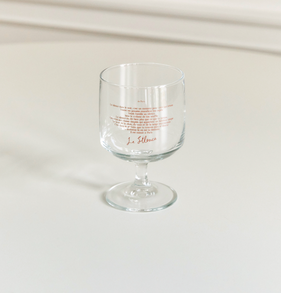 [HOTEL PARIS CHILL] Midnight Wine Glass (Sienna)