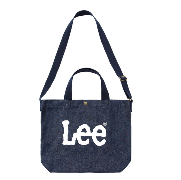 [LEE] BIG TWITCH TWO WAY DENIM ECO BAG INDIGO DARK