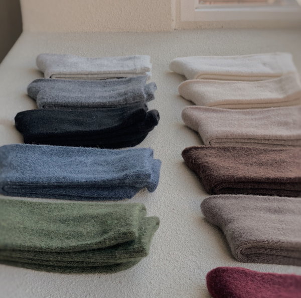 [SLOWAND] Cashmere Thick Socks