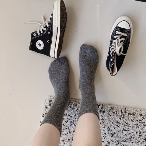 [SLOWAND] Cashmere Thick Socks