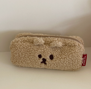 [MAZZZZY] Cookie Fluffy Pencil Case & Pouch