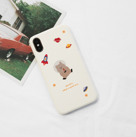 [MOMO CASE] 275 굿데이쿼카(크림) Phone Case