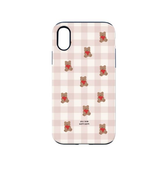 [MOMO CASE] 324 마이럽곰곰(핑크) Phone Case