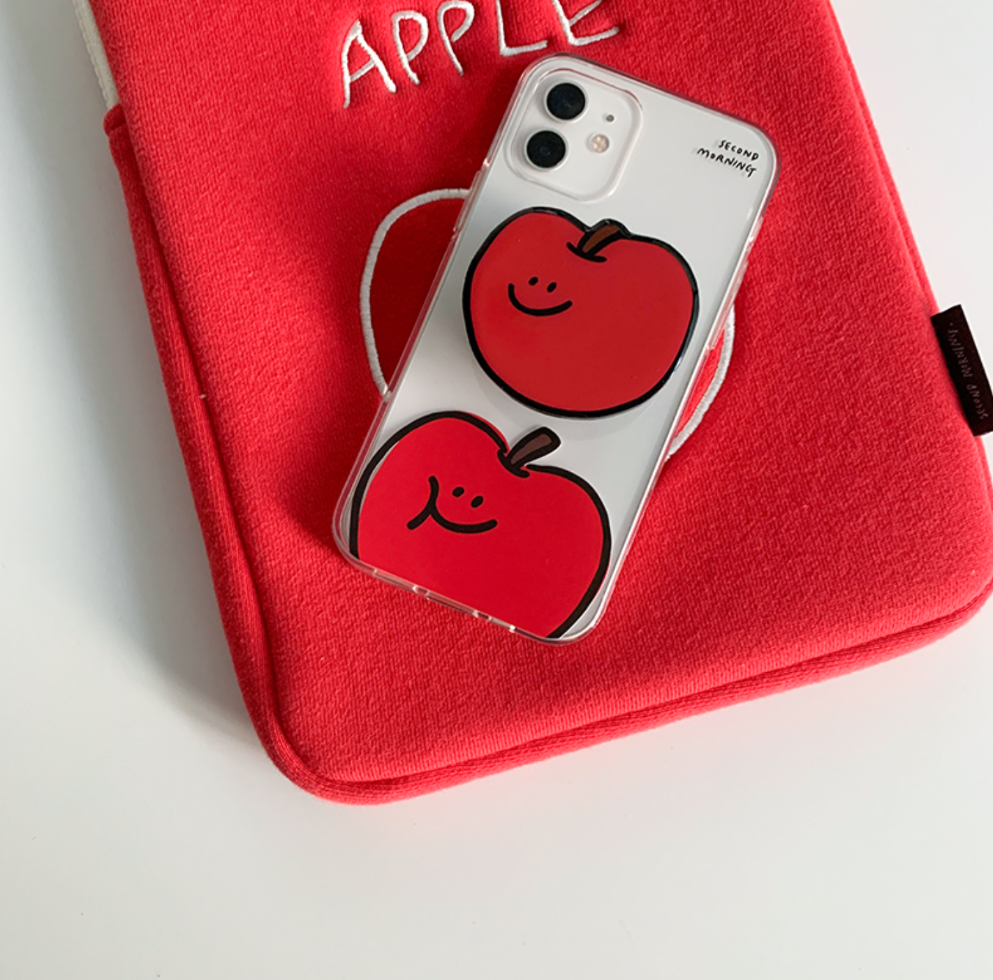 [second morning] Pretty Apple Jelly Case