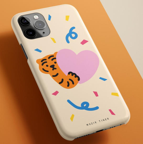 [MUZIK TIGER] Love Tiger Phone Case