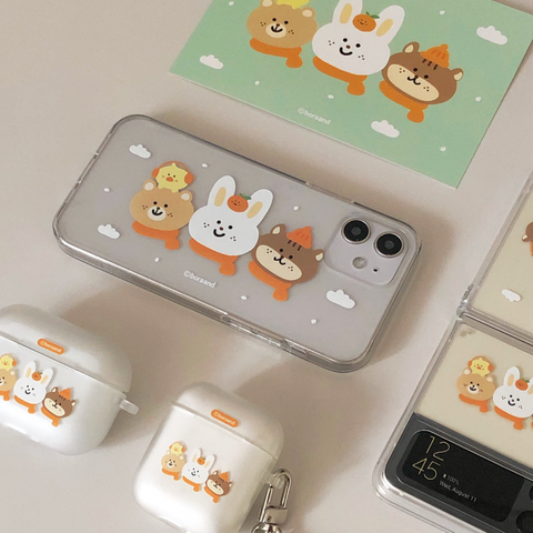 [bora and] Winter Friends Jelly Case