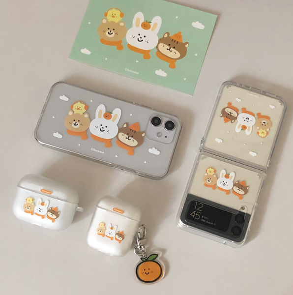 [bora and] Winter Friends Jelly Case