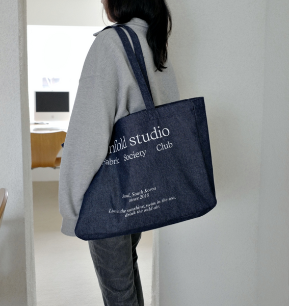 [unfold] Two-way Denim Bag