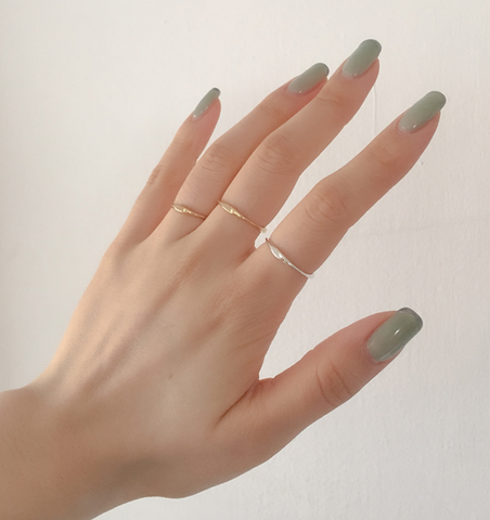 [moat] Cut Ring (silver925)