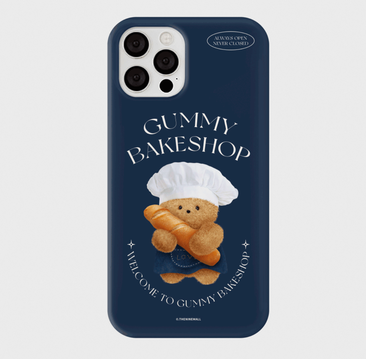[THENINEMALL] Gummy Bakeshop Hard Phone Case (2 types)