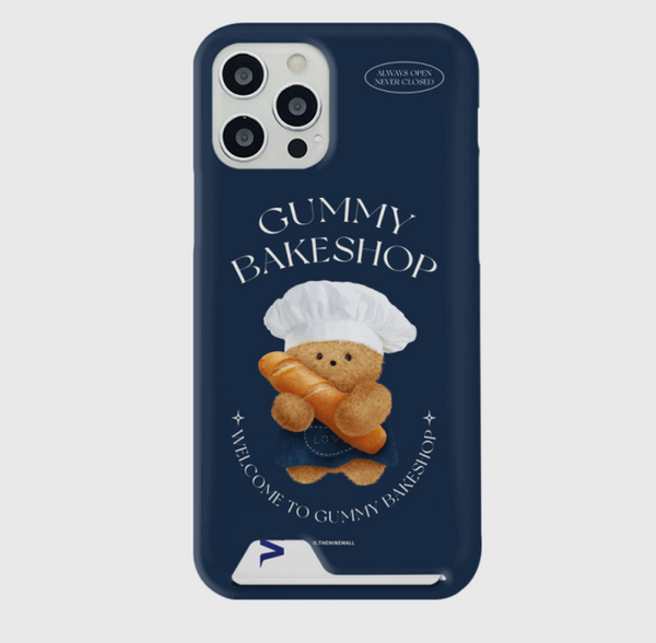 [THENINEMALL] Gummy Bakeshop Hard Phone Case (2 types)