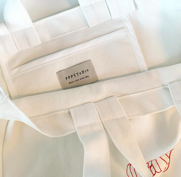 [PPP studio] Holy Day Bag (White)