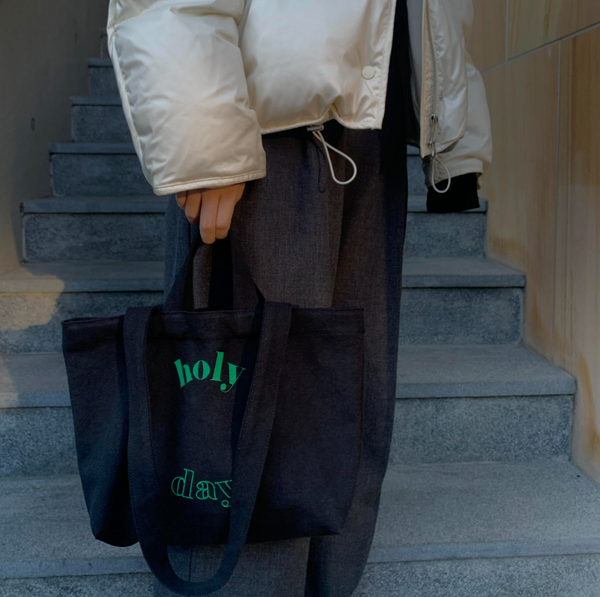 [PPP studio] Holy Day Bag (Black)