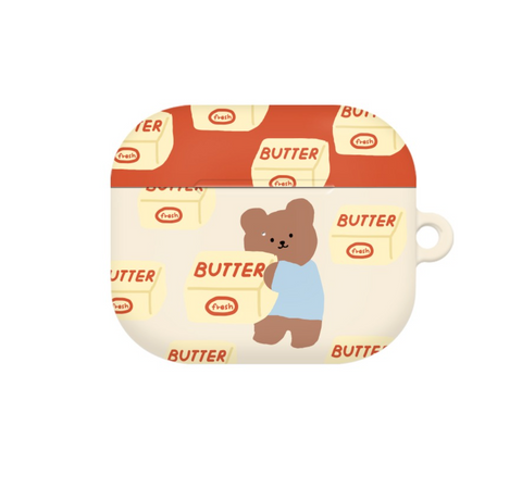 [MOMO CASE] 389 BUTTER Airpods Case