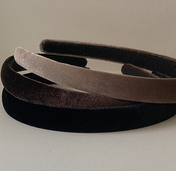 [SLOWAND] So Simple Velvet Hairband