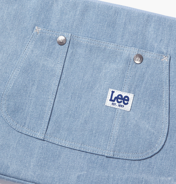 [LEE] Vintage Logo Laptop Pouch Indigo Light