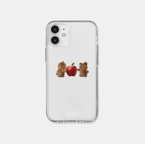 [DEEPING CASE] 꿀사과 귤곰 Jelly Case