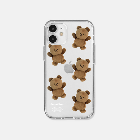 [DEEPING CASE] Hug Me Bear Jelly Case