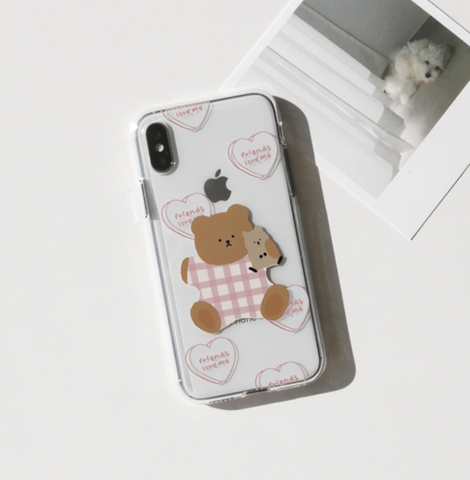 [MOMO CASE] 307 프렌즈럽미 Jelly Case