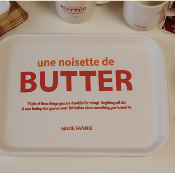 [MADE FANNIE] [Renewal] BUTTER Tray