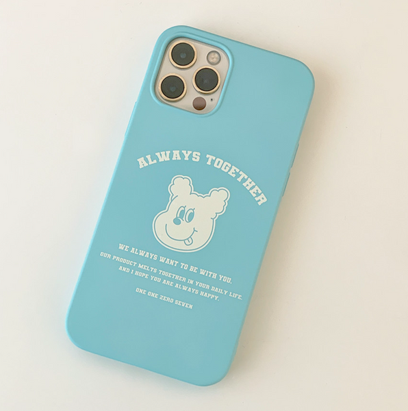 [1107] Always Together Silicon Case