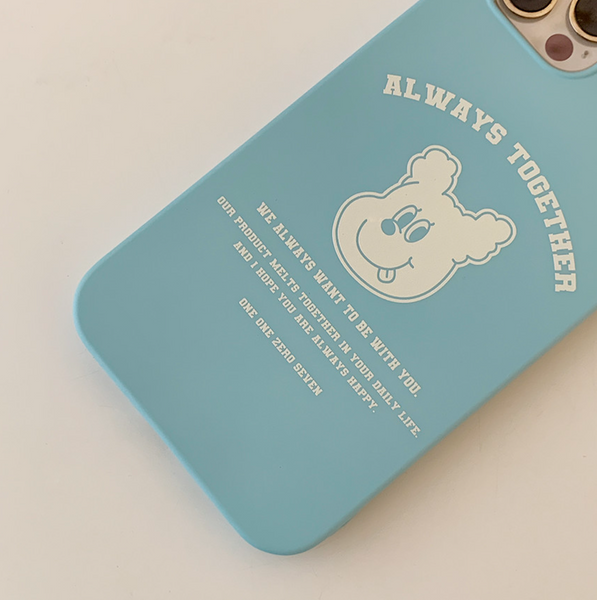 [1107] Always Together Silicon Case