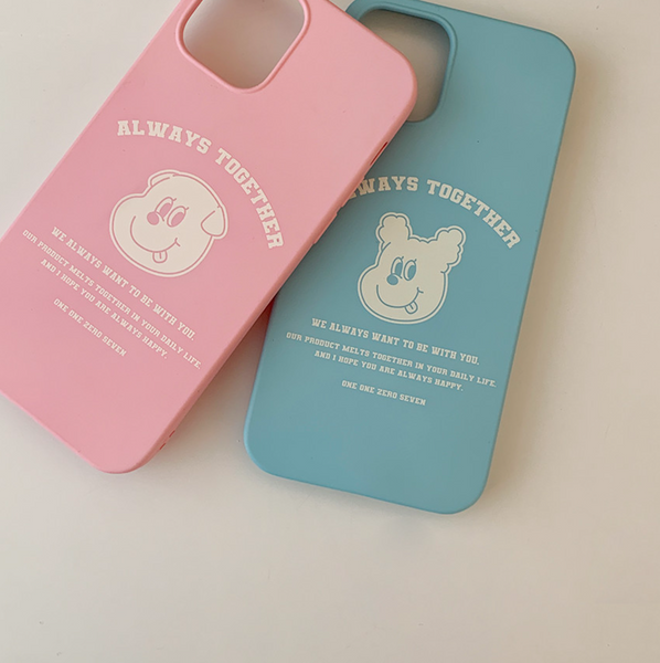 [1107] Always Together Silicon Case