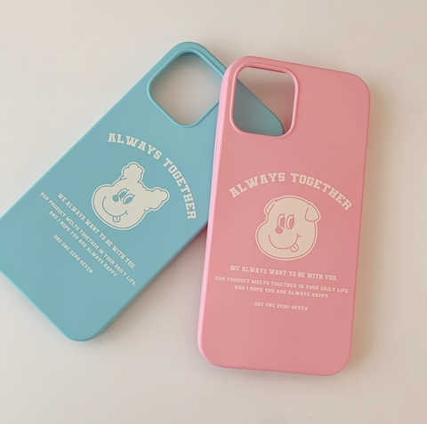 [1107] Always Together Silicon Case