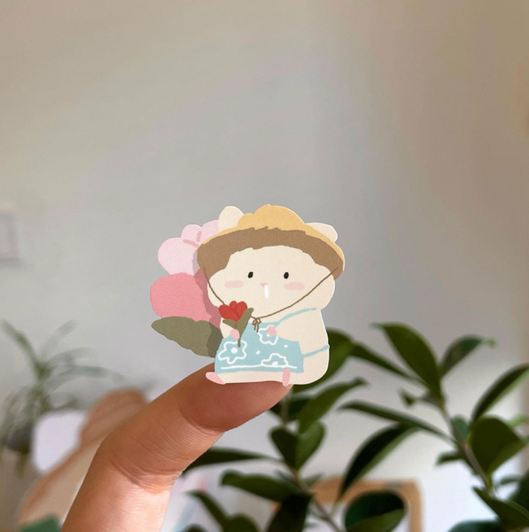 [collector mumu] 따땃한 꽃밭 Sticker