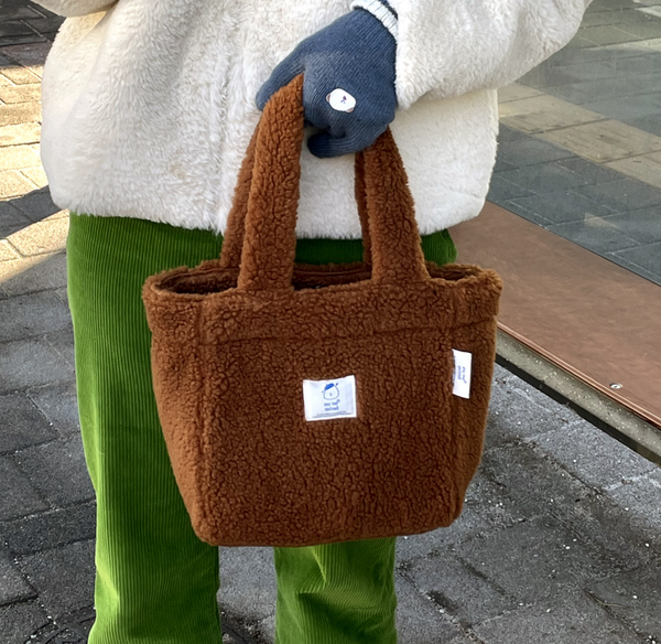 [eune mind] Fluffy Bag (2colour)