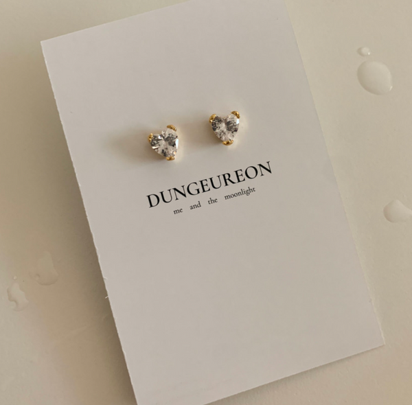 [DUNGEUREON] Frozen Cubic Earrings