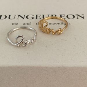 [DUNGEUREON] Love Lettering Ring