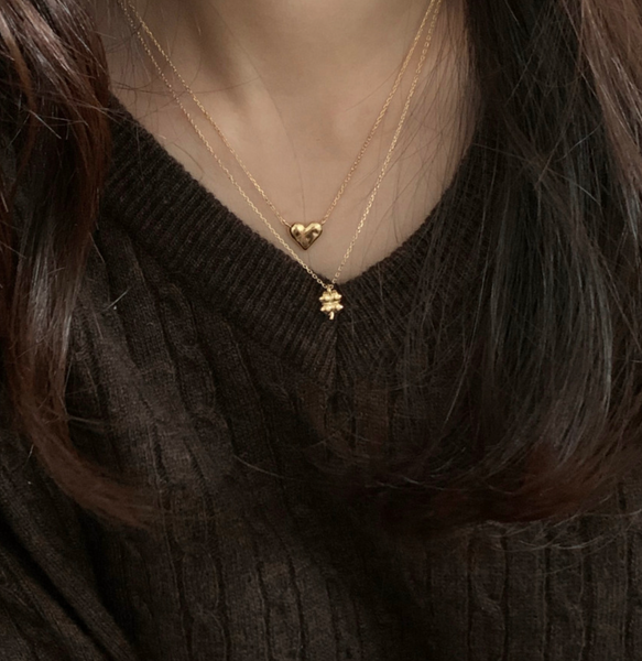 [DUNGEUREON] Four-leaf Clover Necklace